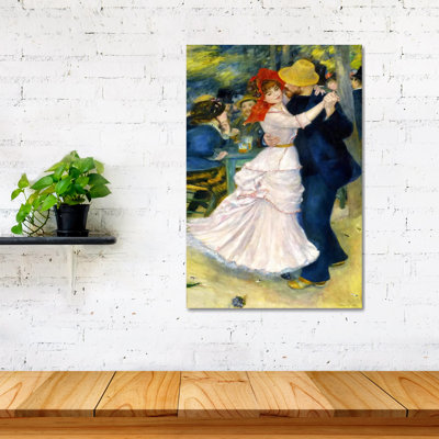 Dance at Bougival, reproduction sur verre acrylique