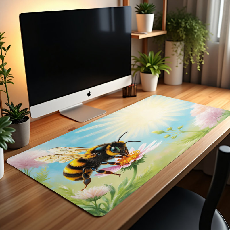 Polyester Desk Pad, 23.6x13.8