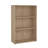 Embrie 3-Shelf Manufactured Wood Bookcase-95751938