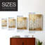 Reproduction encadrée ABSTRACT Series CMLII - bois massif-1247997499-1247997501