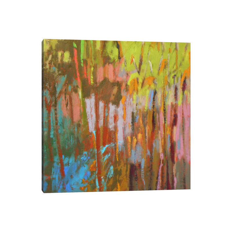 Trees II by Jane Schmidt - Wrapped Canvas Painting, 30.48 cm H x 30.48 cm W