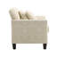Fauteuil en polyester de 30,5 po de large Akenya-94482064