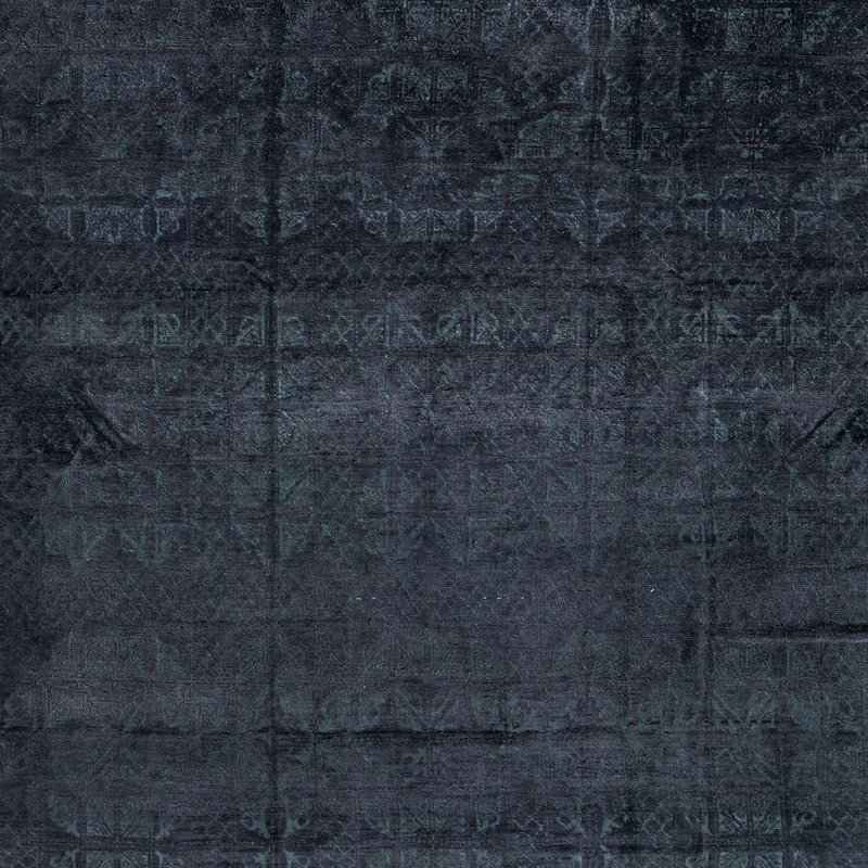 Tapis abstrait moderne 4492, Carré 6 pi