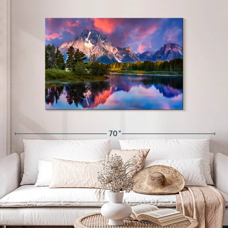 Alvord Oxbow Bend Sunrise Sky, H 32 po x l 48 po