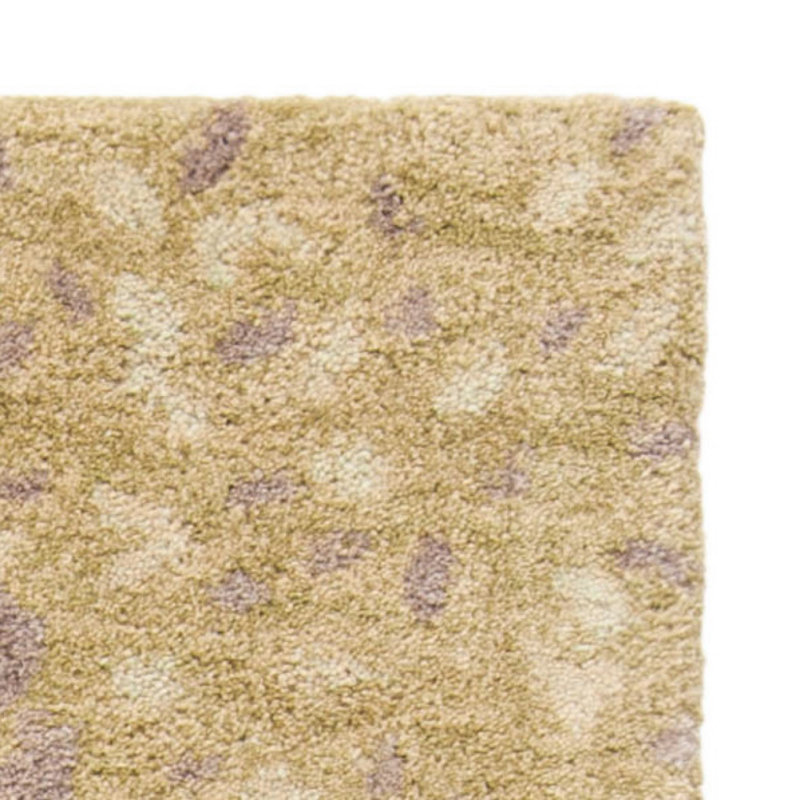 Tapis abstrait en laine et viscose touffetés à la main Amier, Rectangle 5 pi x 8 pi