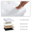Repose-pieds de rangement carré en similicuir de 14,76 po Markeitha-901401175
