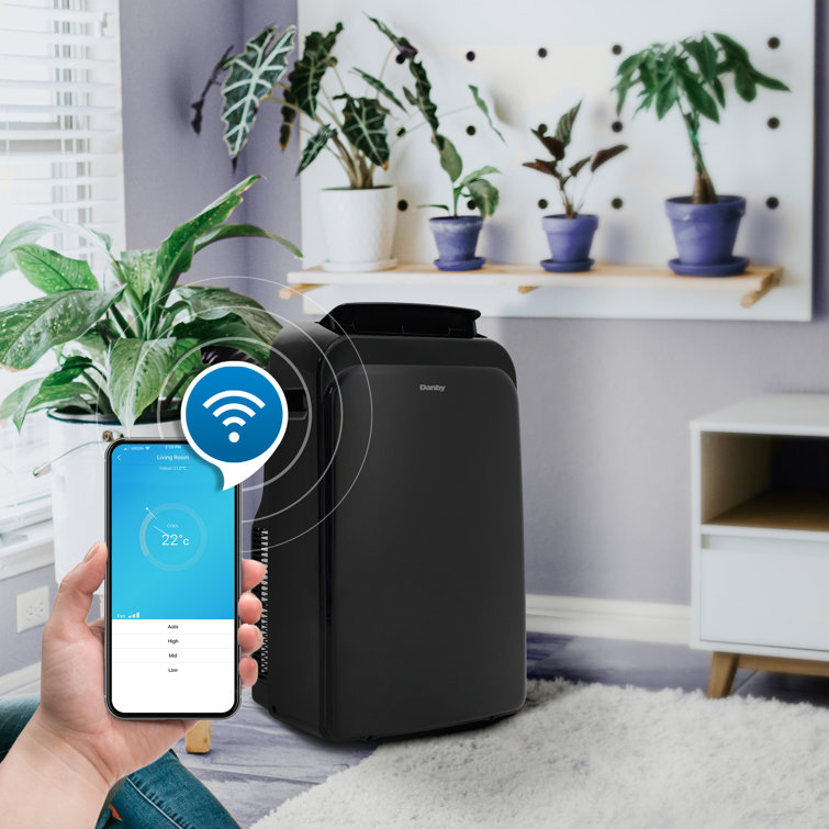Danby 13000 BTU Wi-Fi Connected Portable Air Conditioner for 500 Square  Feet with Heater and Remote Included u0026 Reviews | Wayfair