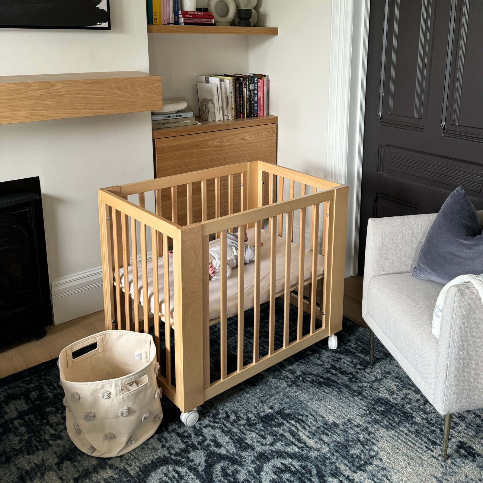 8-in-1 Convertible Crib, Natural