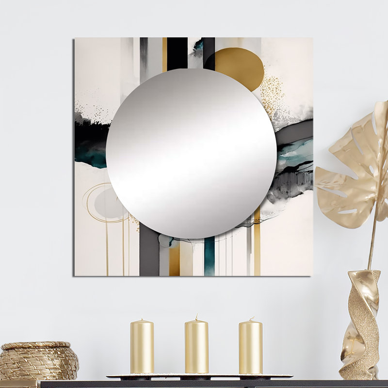 Lakrisha - Grand miroir carré mural pour animaux, 36 po x 36 po