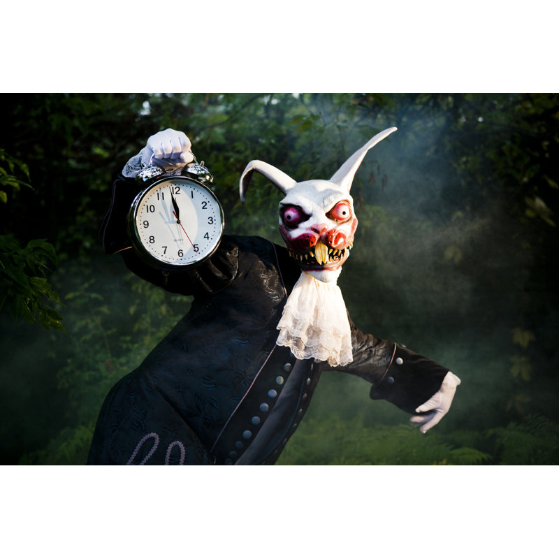 The White Rabbit by Powerofforever - No Frame Art Prints on Canvas, 61cm H x 91cm W