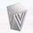 Triangular Mirror Square Table