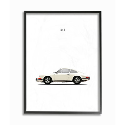 «Minimal Minimal Out 911 Car», reproduction d'art graphique