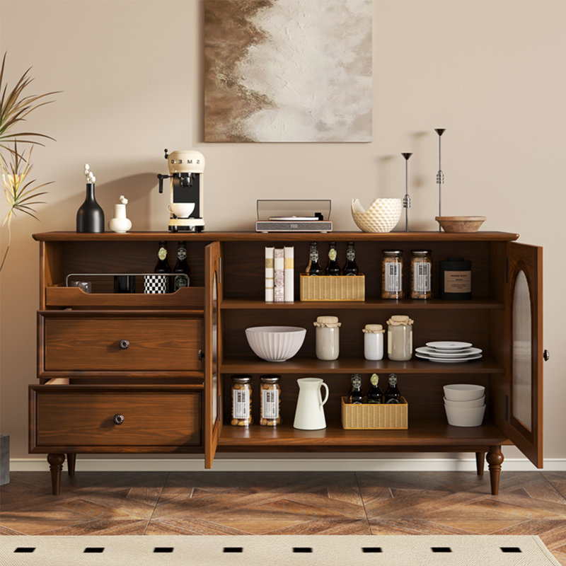 Buffet multifonctionnel de style nordique moderne