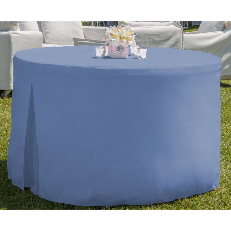 Tablevogue Round Table Cover, Surf, 72" L x 72" W