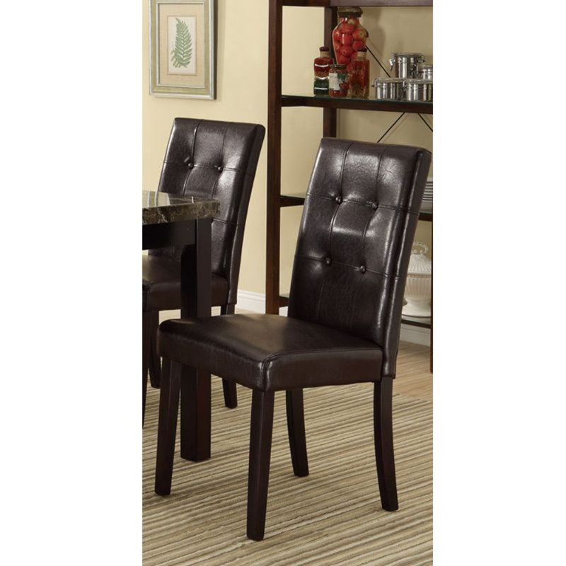 Jurgita Faux Leather Side Chair