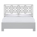 Lattice Back Platform Bed