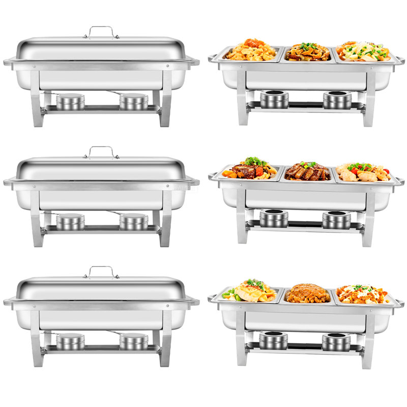 Ensemble de buffet à vaisselle Chafing