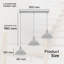 Labeeb 3 - Light Kitchen Island Pendant-399267266
