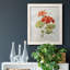 Lin géranium - peinture sur toile encadrée-61358239-61358242