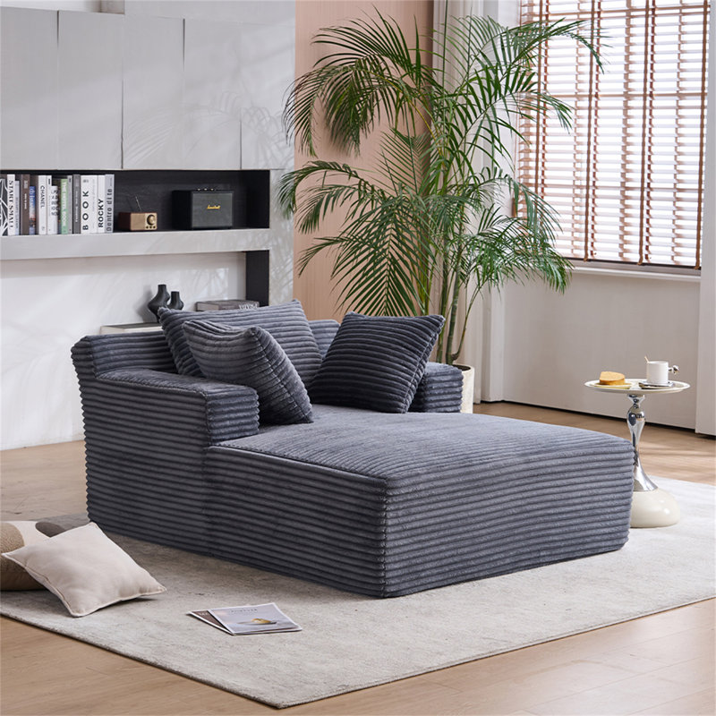 Chaise longue surdimensionnée d'intérieur