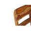 Ensemble de salle à manger 7 pièces en bois massif avec chaises à dossier échelle et table Live Edge-1153321794-1153321793-1153321798