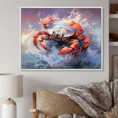 Crabe Beachcombers I - Décoration murale crabe