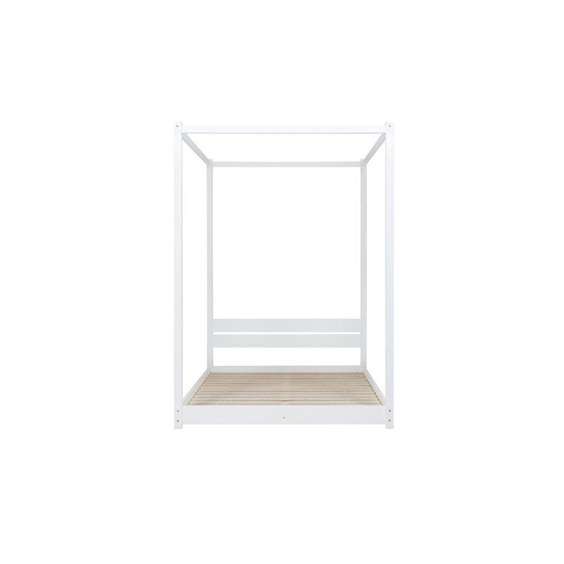 Four Poster Bed, Whtie, Kingsize (5')