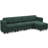 Upholstered Modular Sofa Sectional With Ottoman-1391795208
