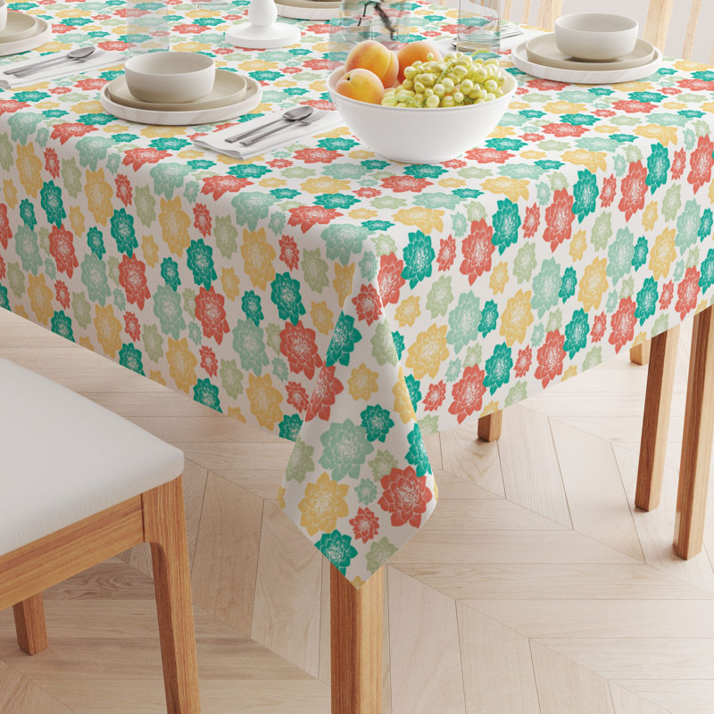 Rectangular Cotton Twill Tablecloth