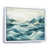 Cadre flottant blanc