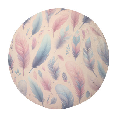 Feather Breeze Braided Rug
