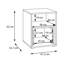 Tamarian 41.3 cm W Bedside Table