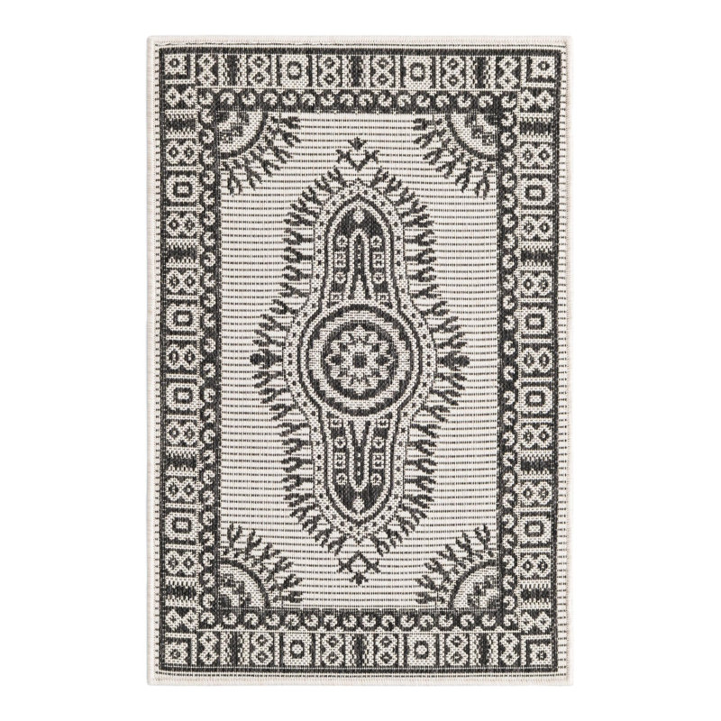Oriental Indoor / Outdoor Rug, Rectangle 2' x 3'1"