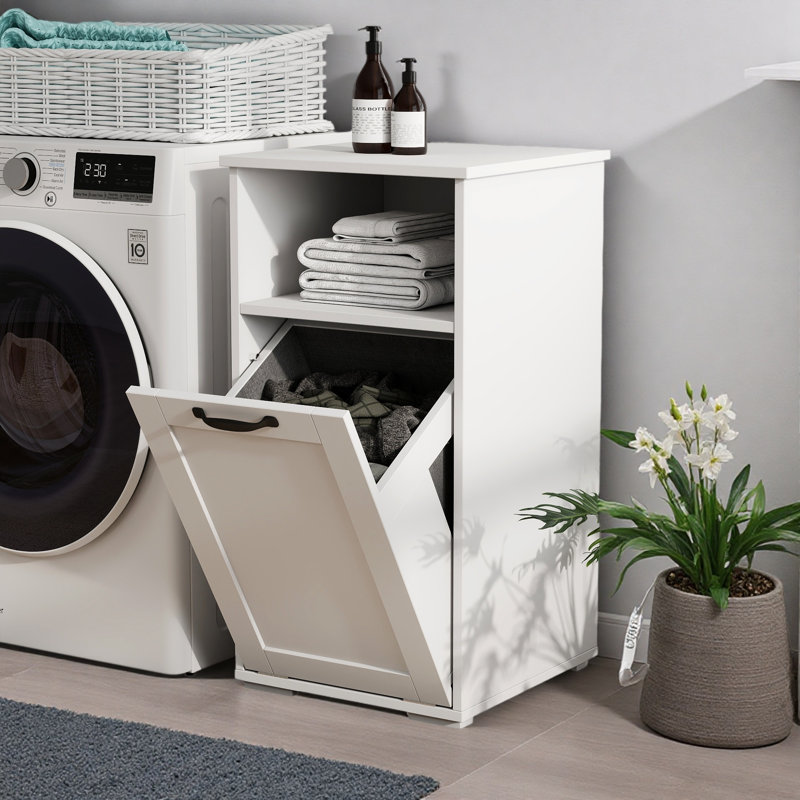 Armoire à linge avec 1 sac doublure amovible