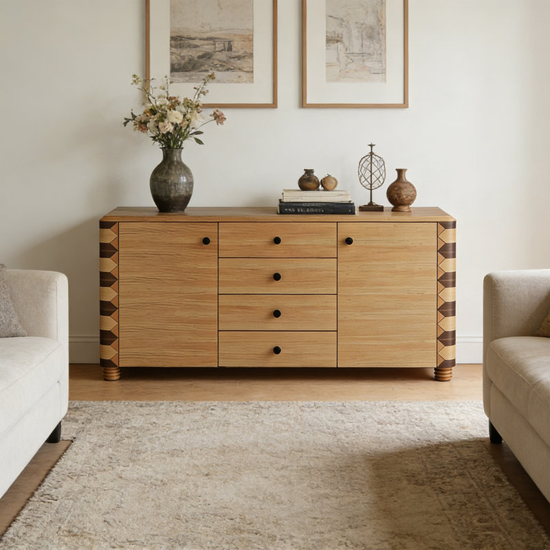 Armoire d'entrée Mid-Century