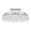 Baccus Glass Semi Flush Mount