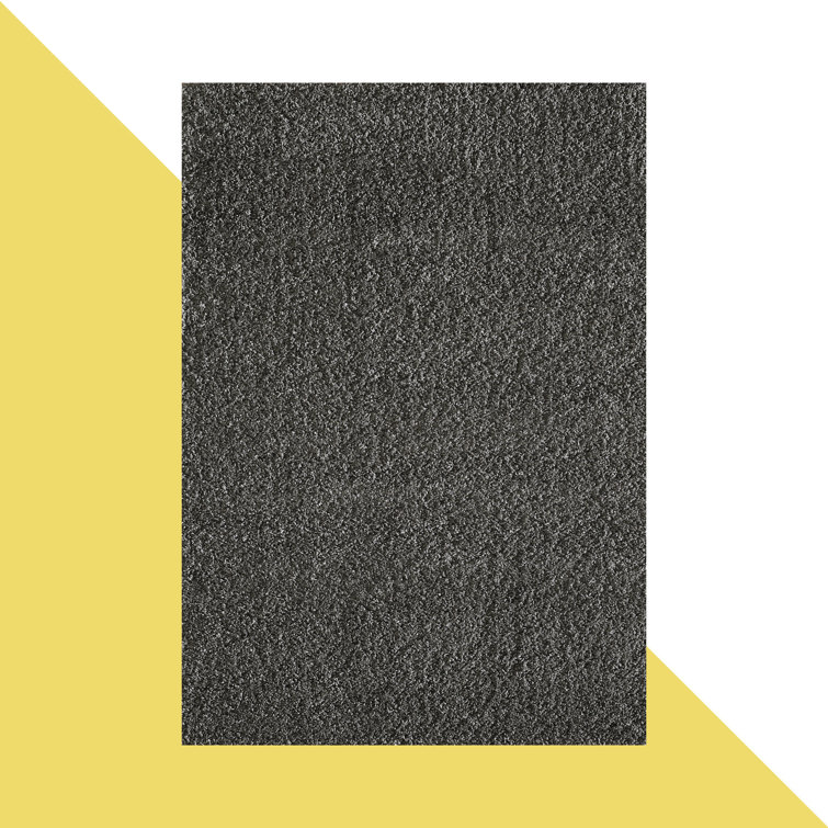 Esterly Solid Colour Shag Area Rug