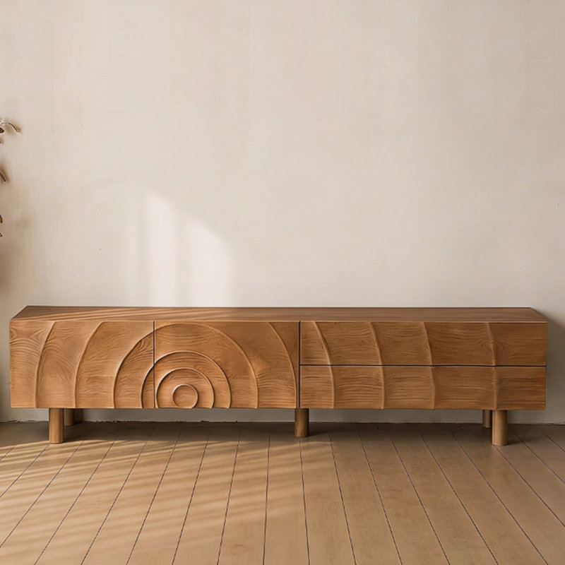 Meuble télé Modern, H 19,69 po x L 86,61 po x l 17,72 po