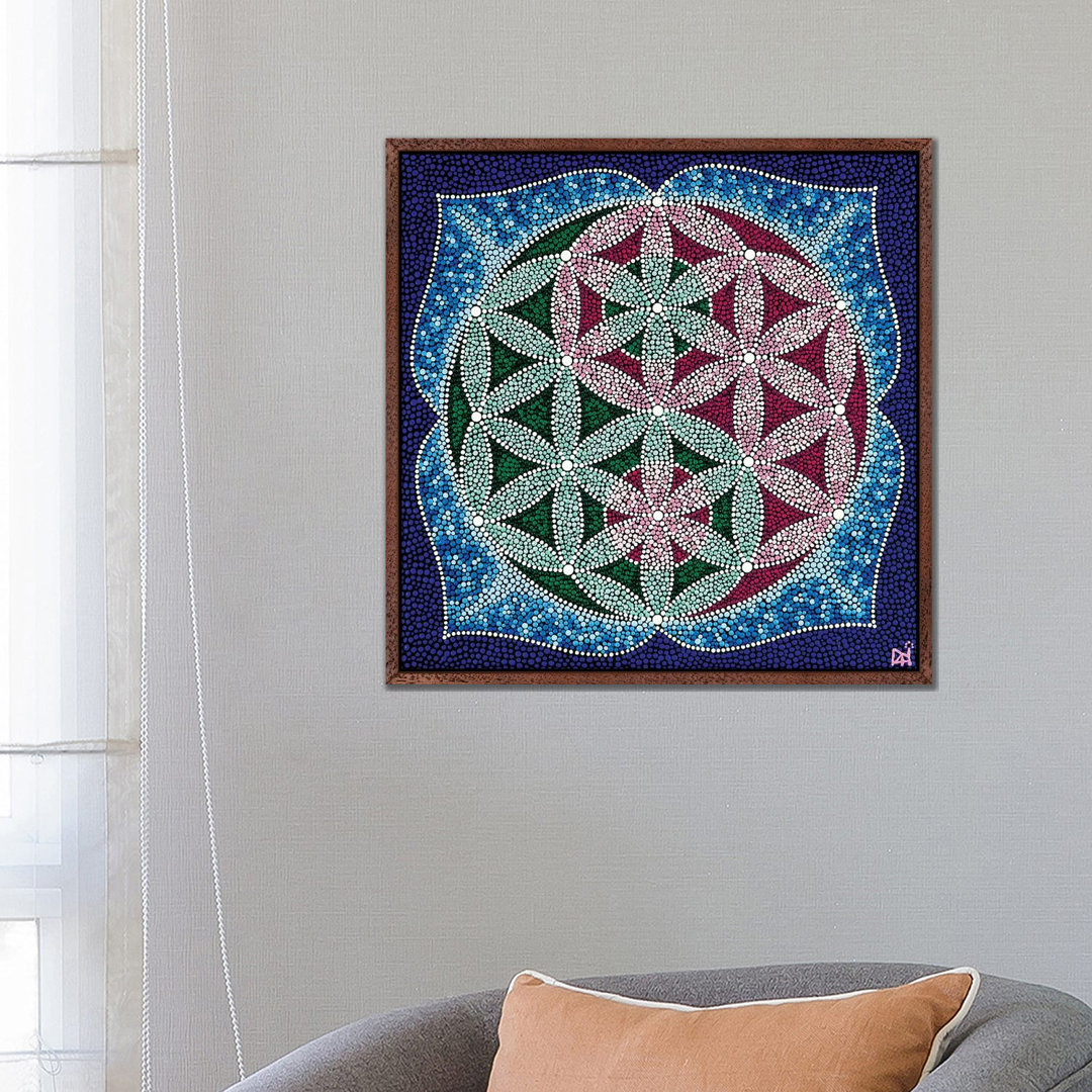 Yingyan Flower Of Life von Nadya Al-Haroun - Galerie-Giclée auf Leinwand