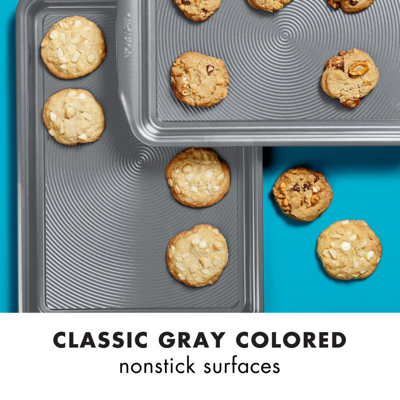 Circulon Symmetry Non-Stick Bakeware Loaf Pan, Gray
