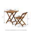 Romney 3 Piece Bistro Set