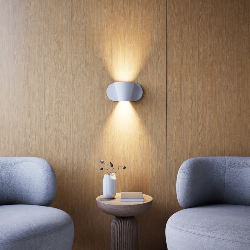 Kaliko 1 - Light LED Wallchiere, Textured Black, Black