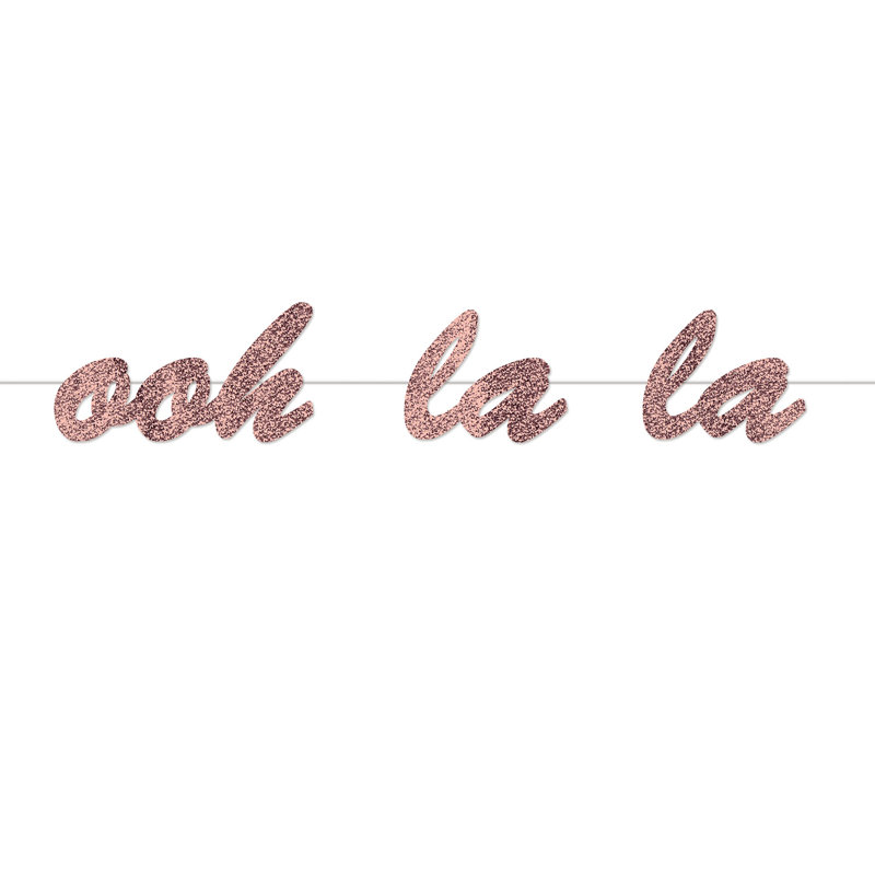 Ooh La La Streamer - 7 po x 4 pi - paquet de 12