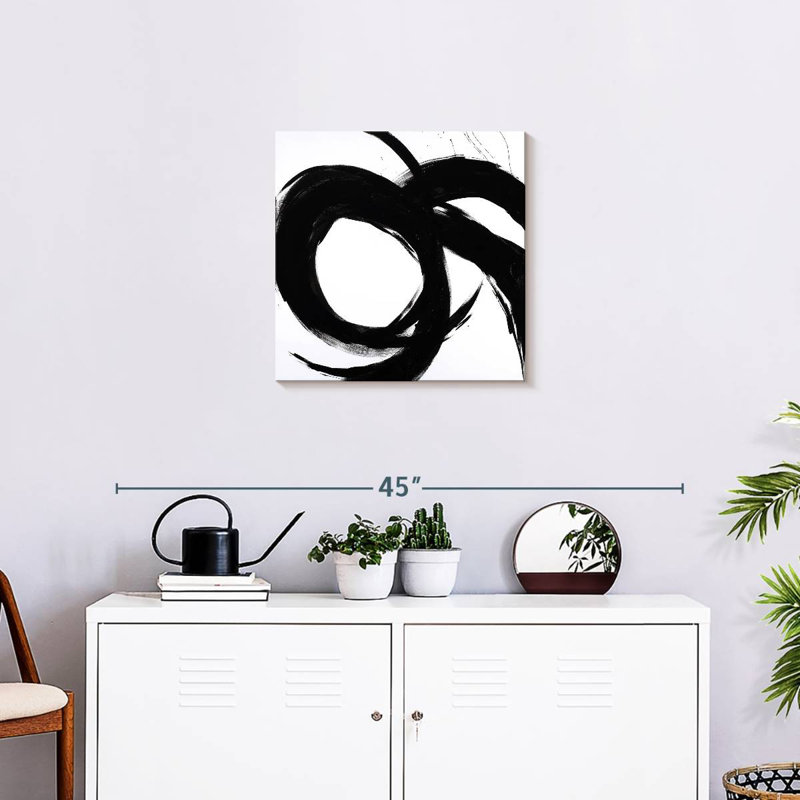 Avery Circular Strokes II, 20" H x 20" W