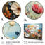 Fleurs abstraites de fleurs sauvages dansantes - art mural de fleurs sauvages pour le salon-1665070260-1665070156