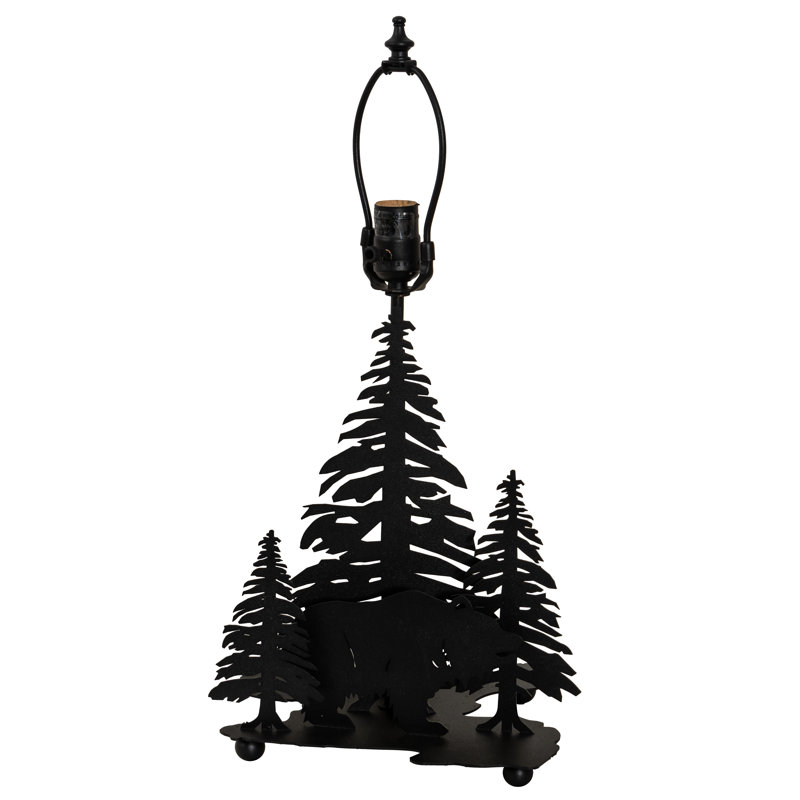 Rustic Lodge Table Lamp