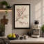 Moonlit Cherry Blossom Botanical - Wrapped Canvas-1060532136-1060532143