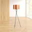 Ftenelle 158cm Black Tripod Floor Lamp-27797223
