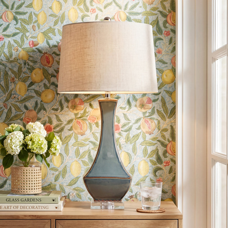 Sterling 31" H Table Lamp , Gray