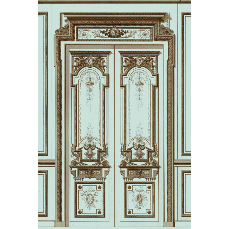 Portes de salon françaises II, H 48 po x l 32 po